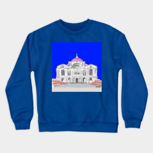 beaux arts architectural palace Crewneck Sweatshirt